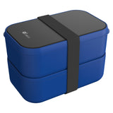 Leak-proof Microwavable Lunch box with cutlery & Divider